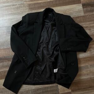 Rails black blazer S
